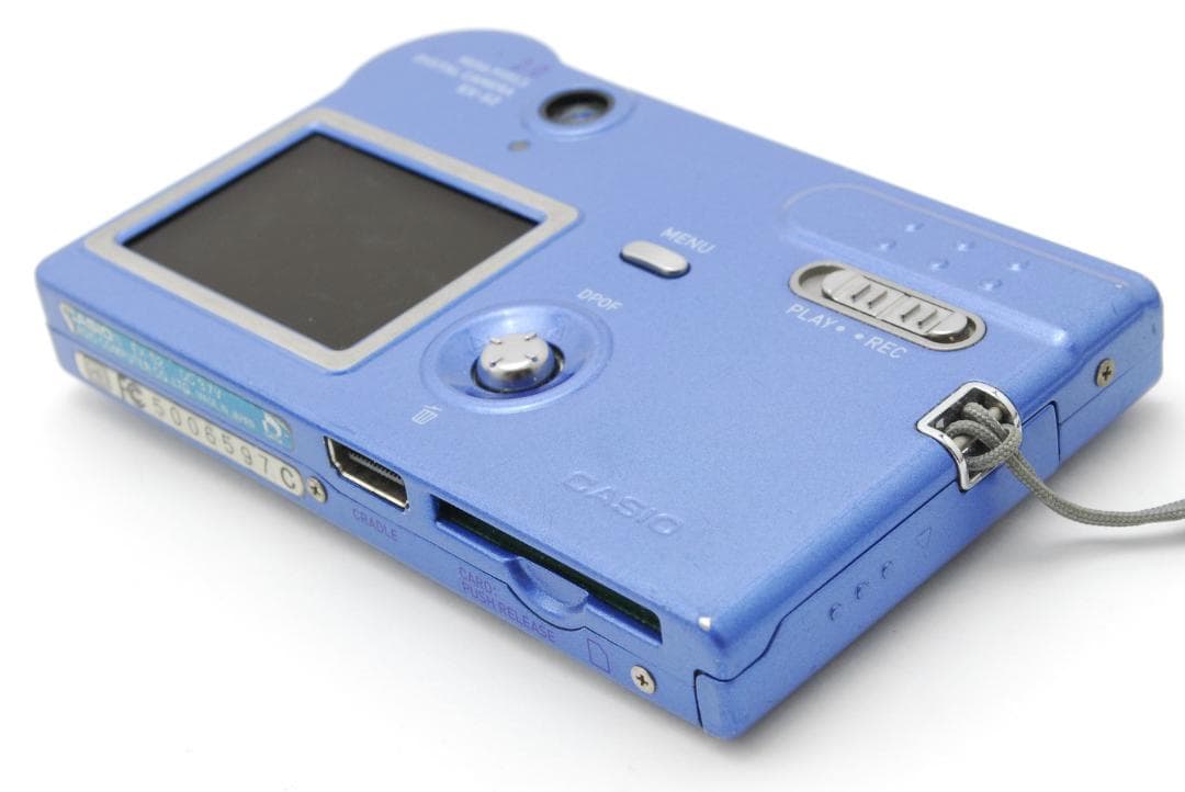 カシオ CASIO EXILIM EX-S2 ブルー