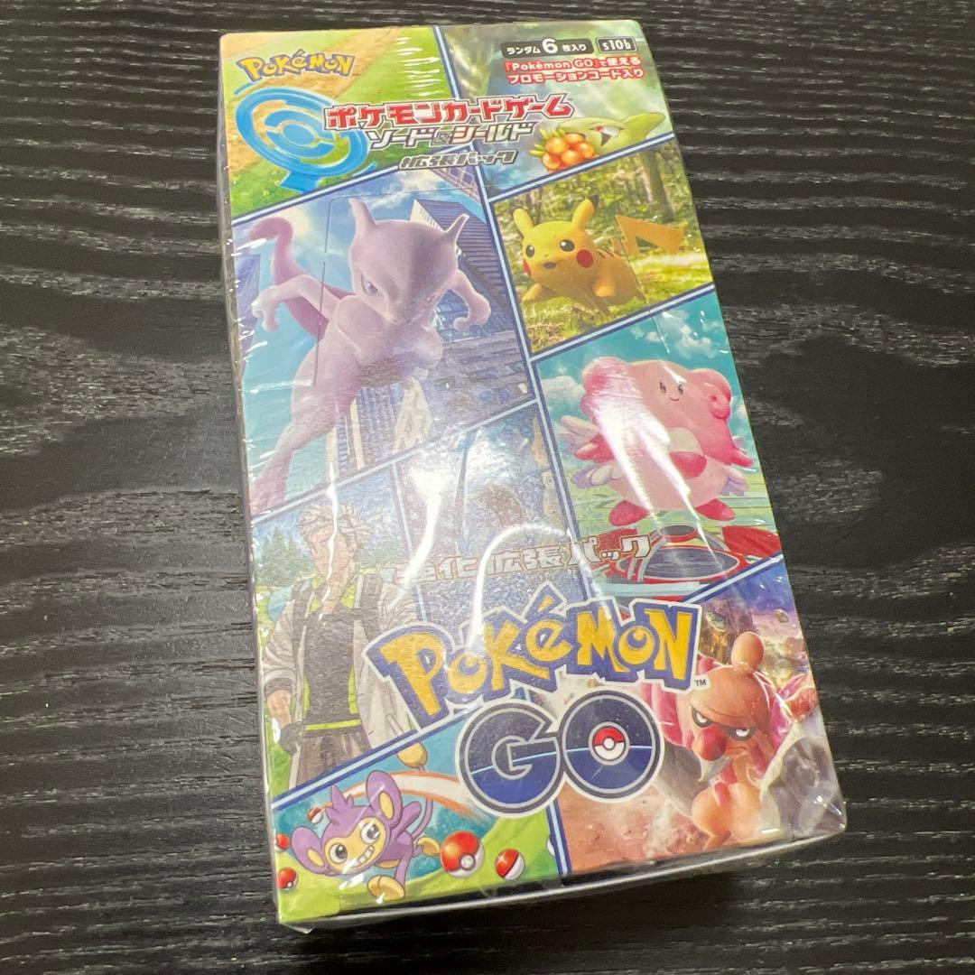 ポケモンgo シュリンク付き未開封1box