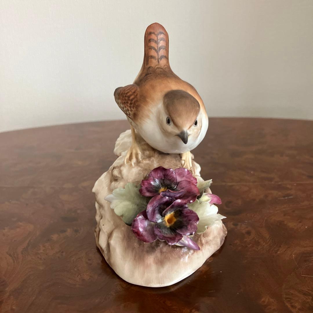  crown derby 陶器　鳥