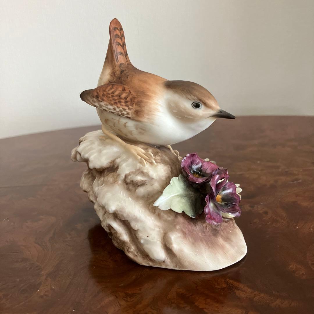  crown derby 陶器　鳥