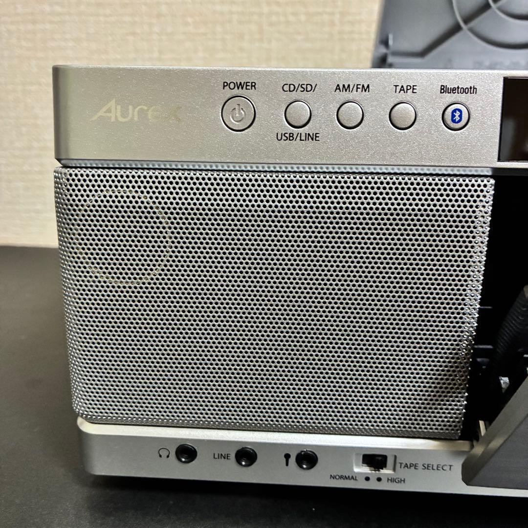 訳あり 東芝 TY-AK2 シルバー Aurex 2022年製