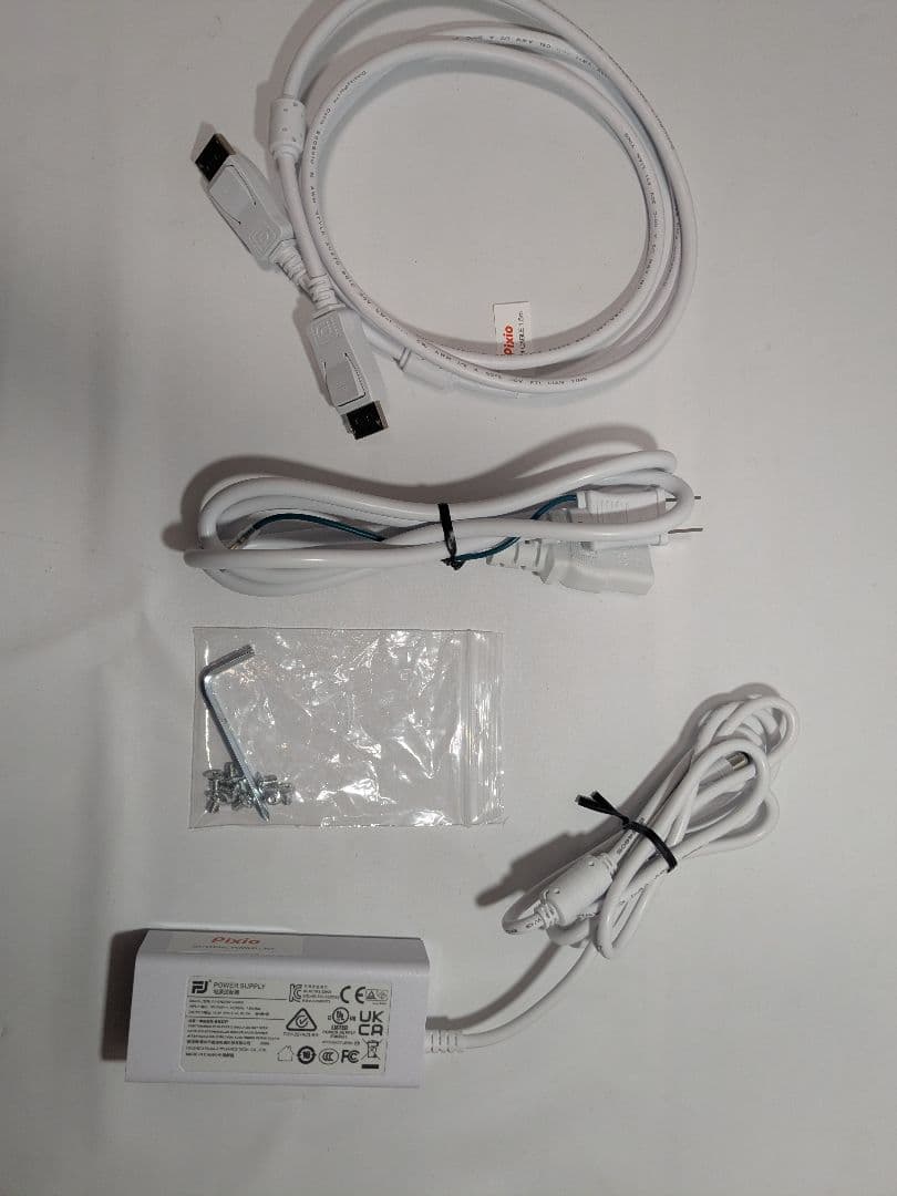 【訳あり美品】Pixio ゲーミングモニターPX27U Wave White