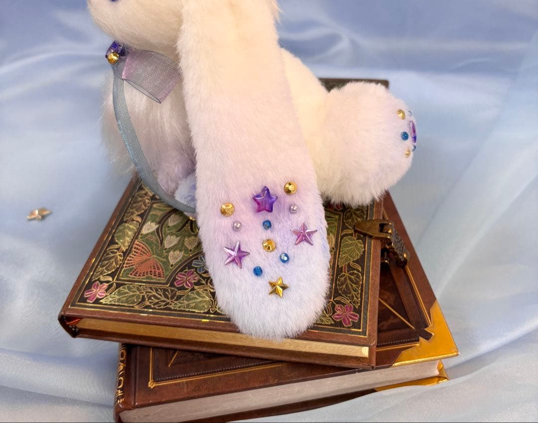 プルプティ•ロロ　ハンドメイド　ぬいぐるみ　羊毛フェルト　ロップイヤー