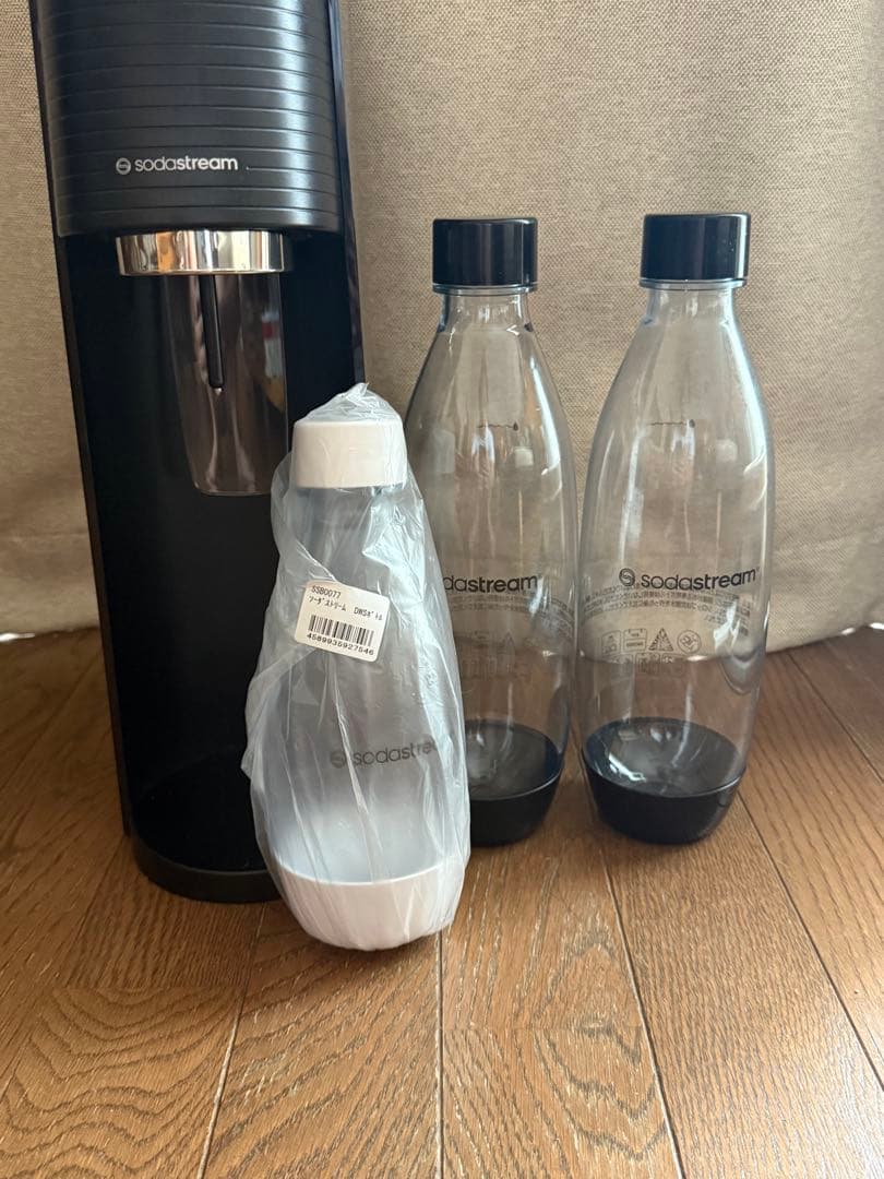 sodastream Terra 60L ガス一本新品　炭酸ボトル3本
