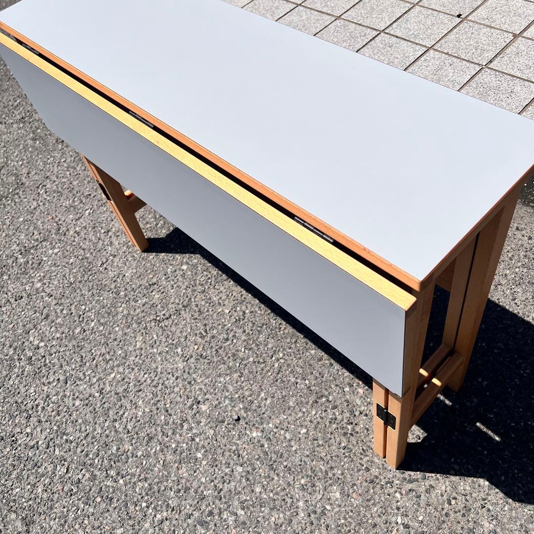 NITORI × BEAMS DESIGN コンソールデスク/ウッド/WHT