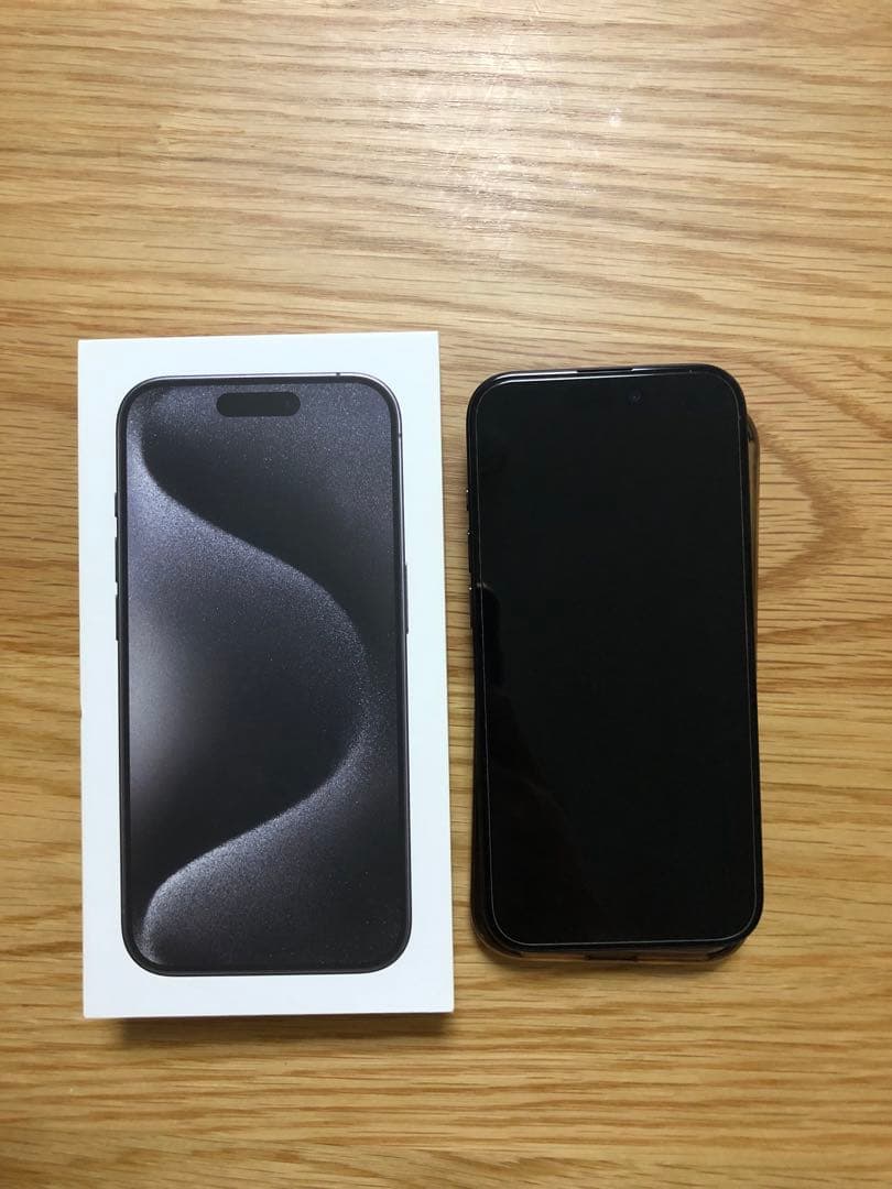 【バッテリー89%】iPhone 15 Pro ブラックチタニウム 128GB