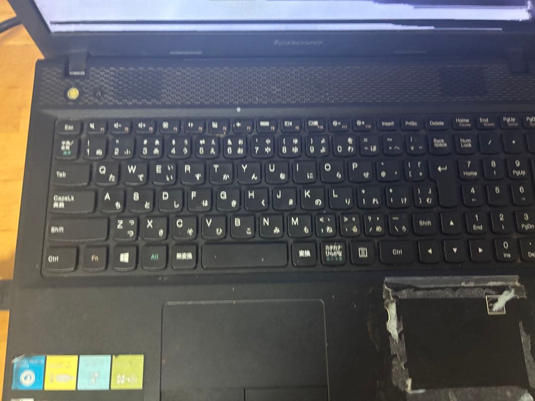ジャンク品 Lenovo ノートPC