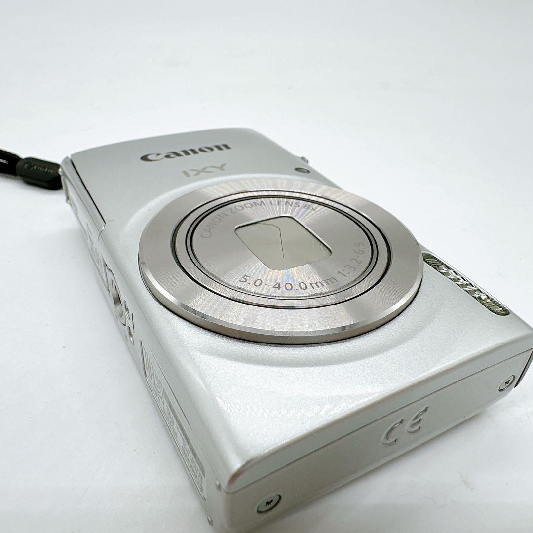 Canon IXY 180 シルバー キャノン イクシー デジカメ SDカード付