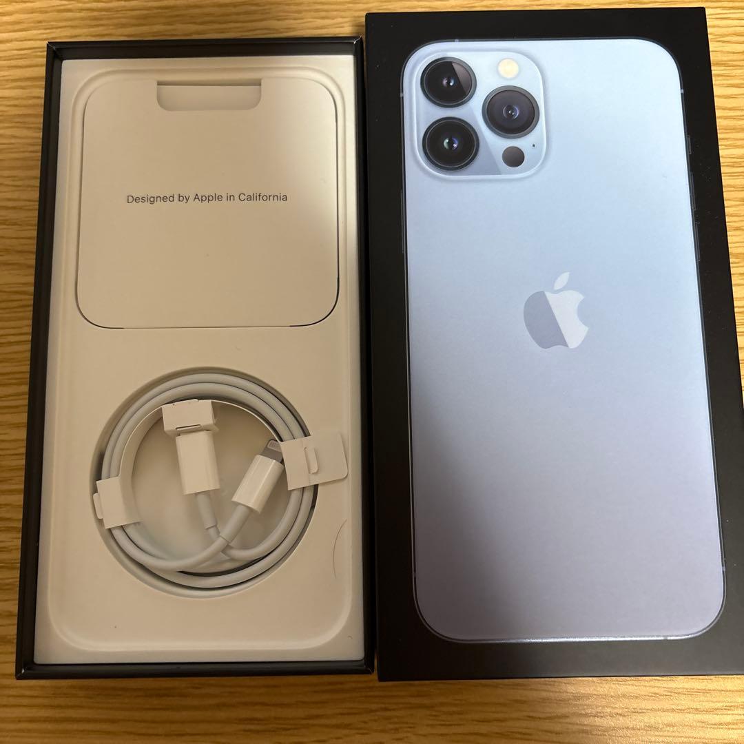 iphone 13 Pro Max シエラブルー 512GB 79%