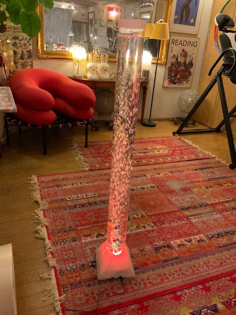 16色 アクアタワー バブルチューブ ウォーターライト LED