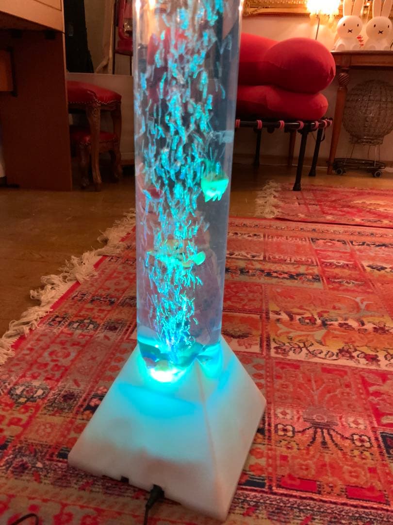 16色 アクアタワー バブルチューブ ウォーターライト LED