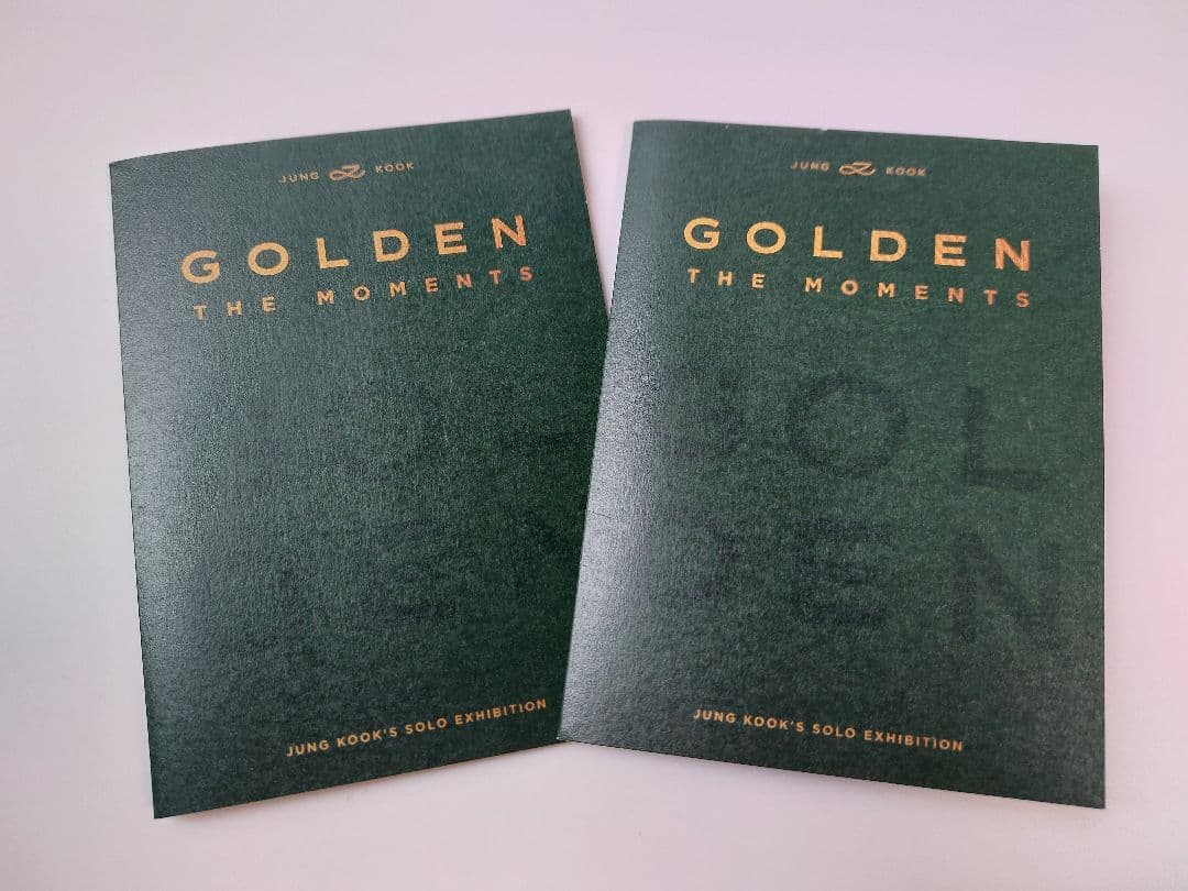 即️⭕️BTS JUNGKOOK ジョングク GOLDEN 展示会 5個セット