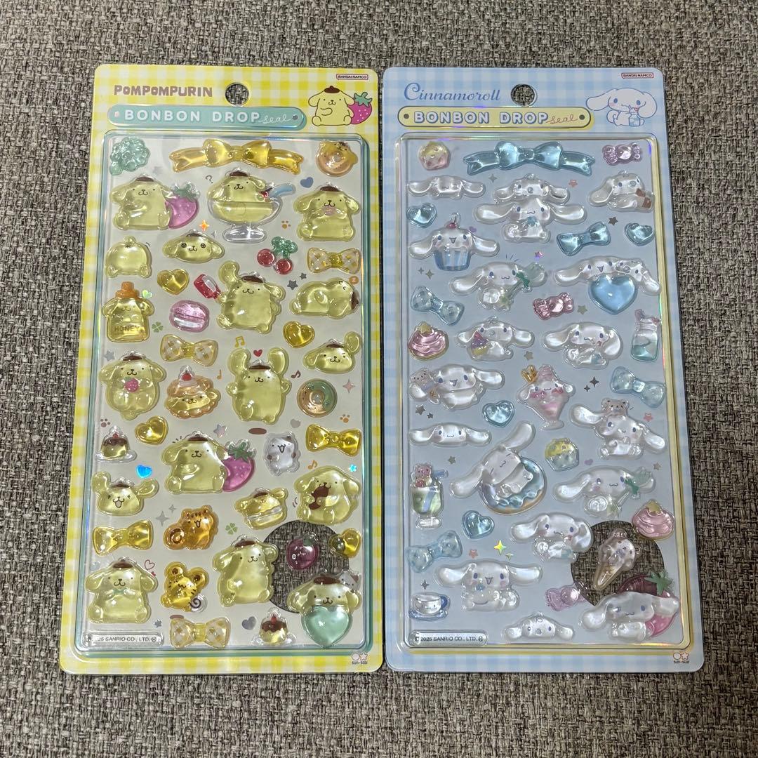 ボンボンドロップシール　サンリオ第二弾　ボンドロ　まとめ売り　6枚
