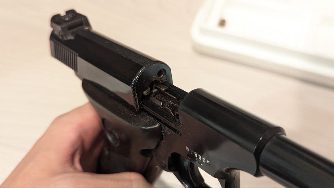 WOODSMAN コルト ウッズマン MG-BLK モデルガン　樹脂製