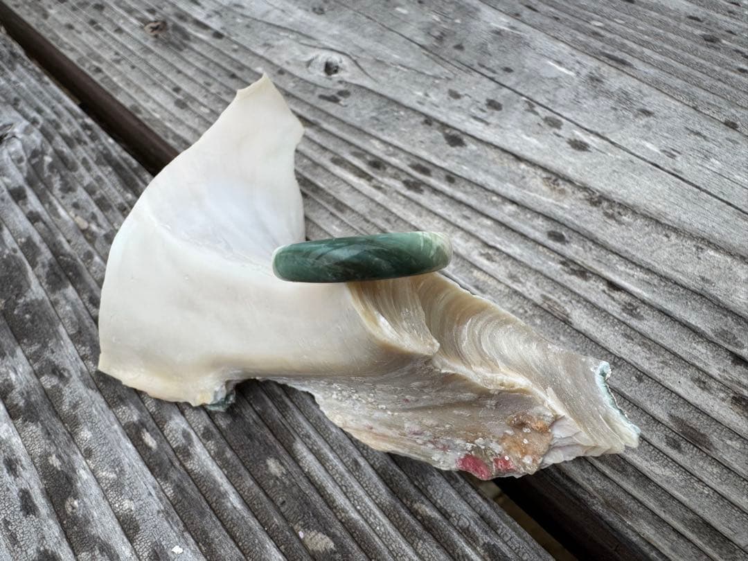 夜光貝 くりぬきリング15.5~15.8号