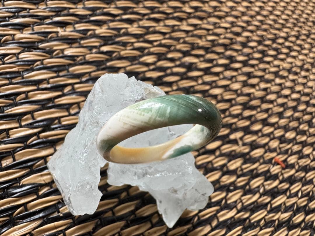 夜光貝 くりぬきリング15.5~15.8号