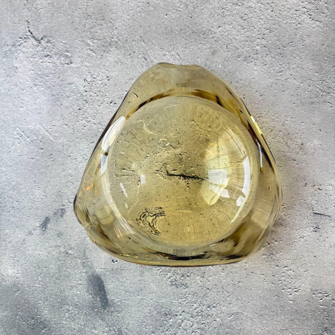 スガハラ Sghrフロタール：立体皿 (M) タン