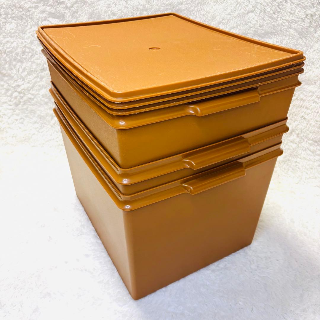 タッパーウェア スーパーケース 大容量 3点セット 収納 衣替え 引っ越し