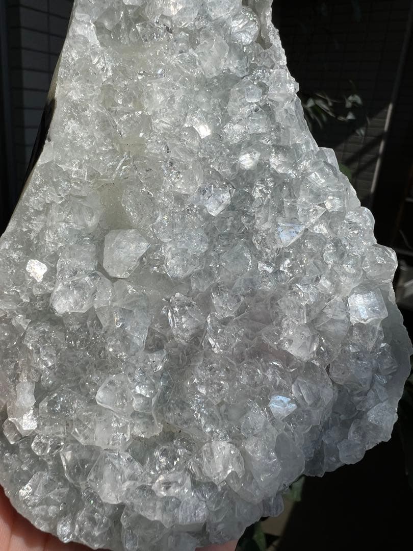 アポフィライト　台座付き　魚眼石 パワーストーン クラスター　自然石　原石②