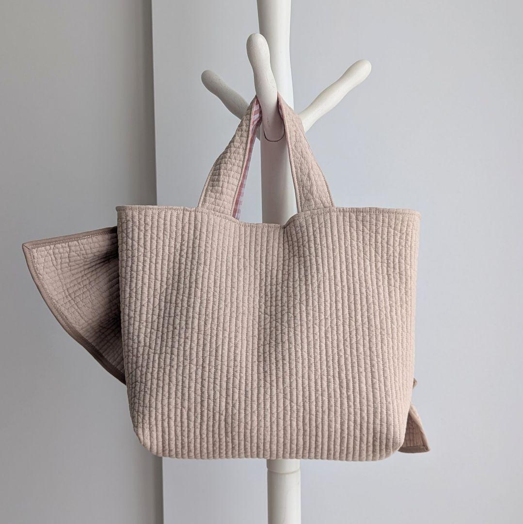 konbi ヌビバッグ フリル ヌビトートバッグ マザーズバッグ A4