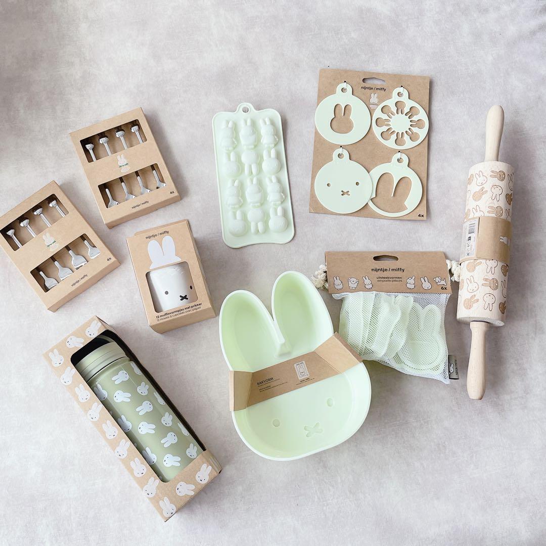 miffy【日本未販売】ステンレス製 お顔のカトラリー　8本セット