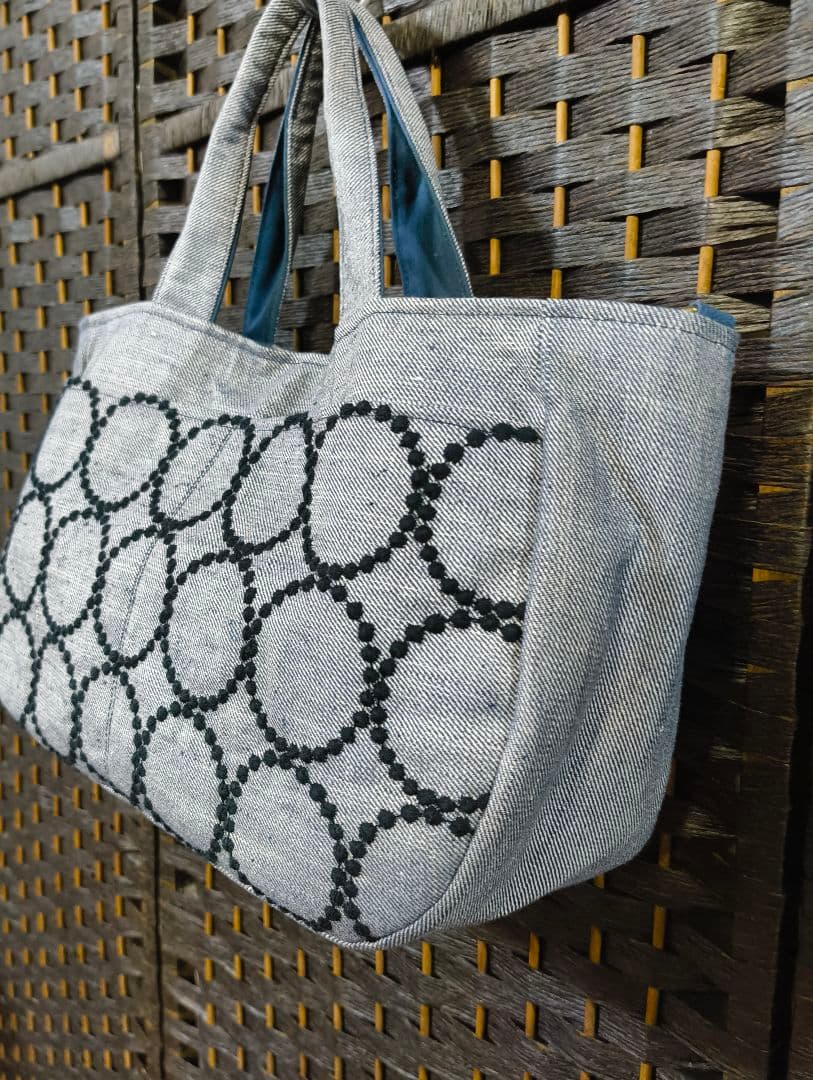 ハンドメイド トートバッグ ミナペルホネン生地