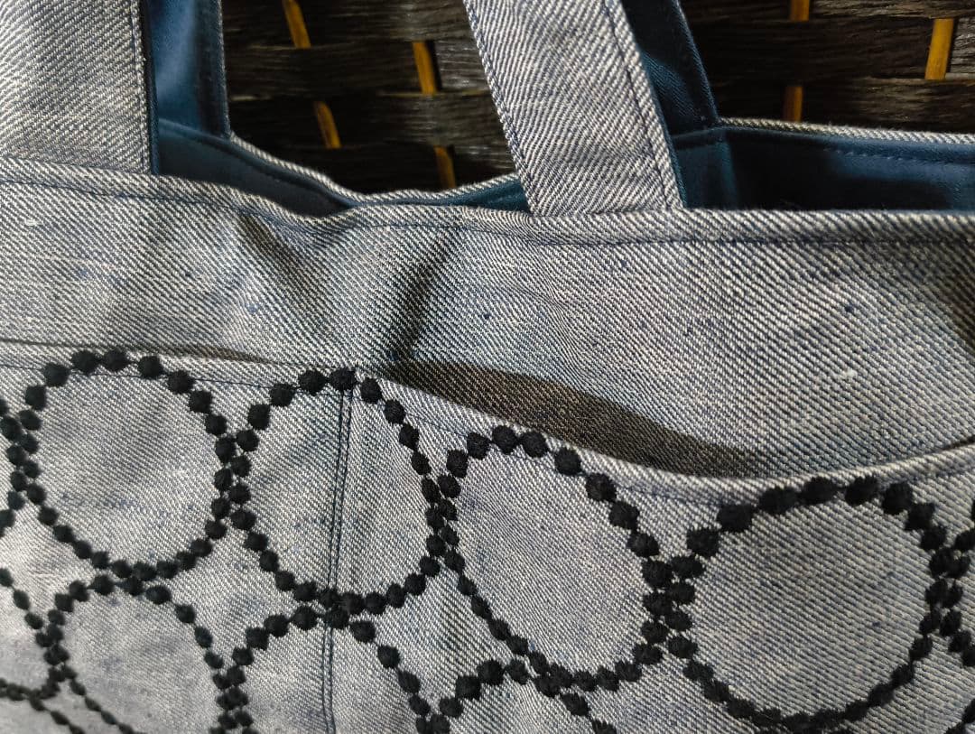 ハンドメイド トートバッグ ミナペルホネン生地