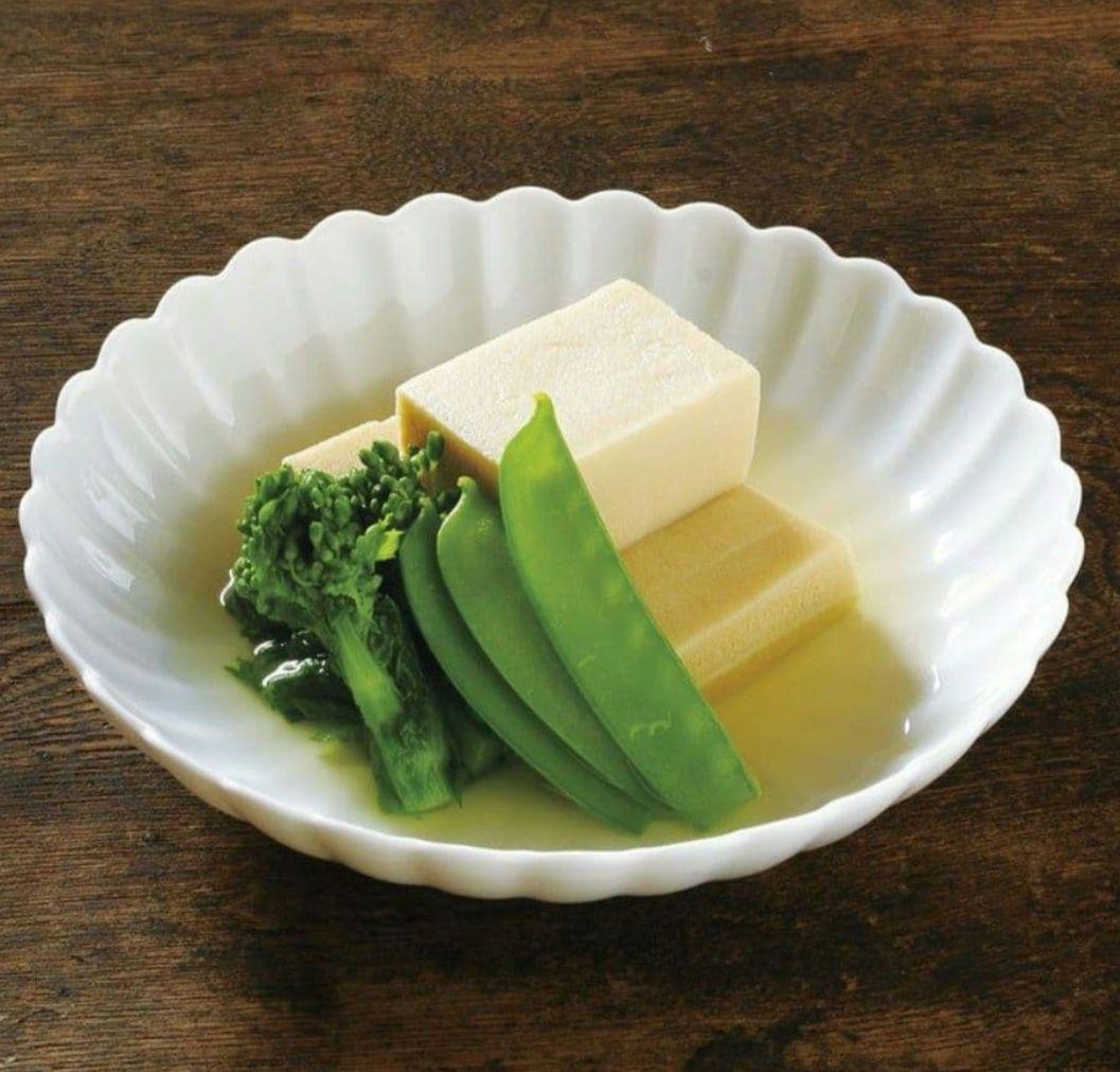 たち吉/橘吉 白菊 菊割皿 銘々皿 深皿 5枚