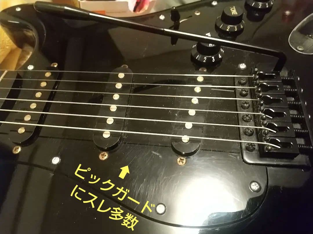 sm Marina m-st /エレキギター ブラック 訳あり 調整品 中信楽器