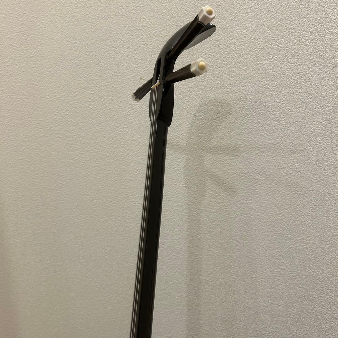 【美品】沖縄 三線 本蛇革 強化張り ハードケース 爪