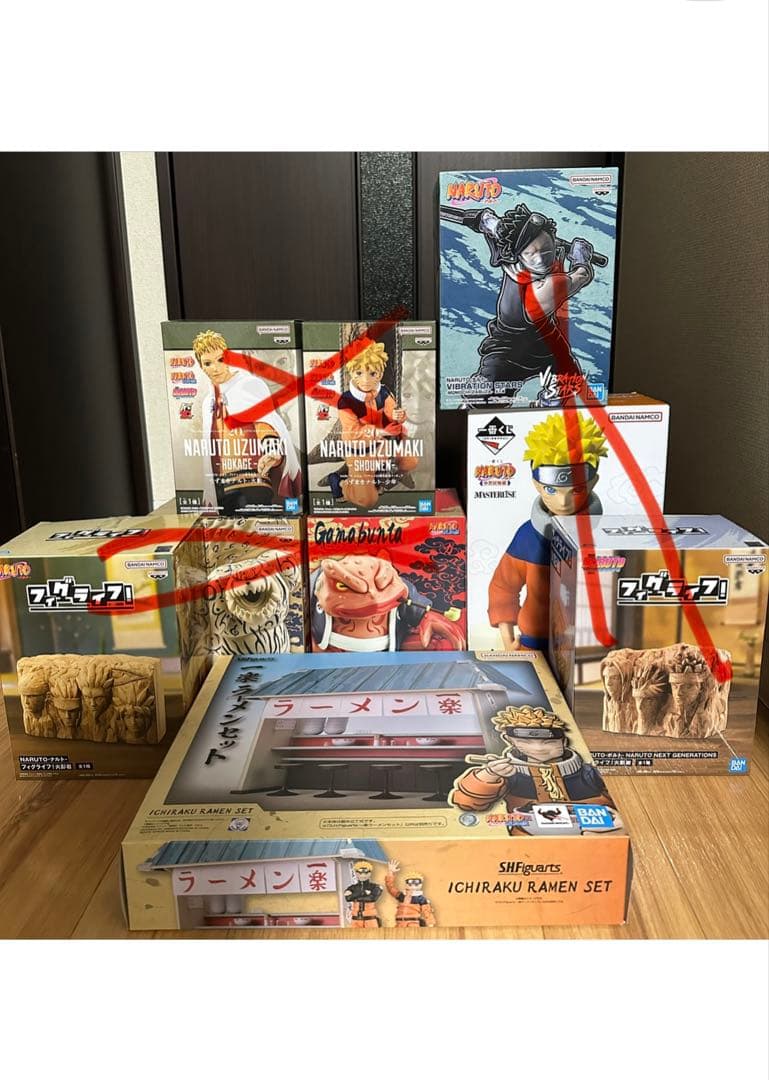 S.H.Figuarts ナルト疾風伝 ラーメン一楽セット　フィギュア