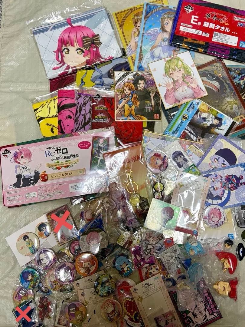アニメ、一番くじグッズ 大量まとめ売り90点以上