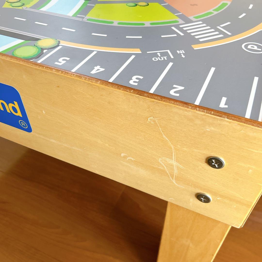 BørneLund 道路マップデザインテーブル 引き出し付き　ジオラマテーブル