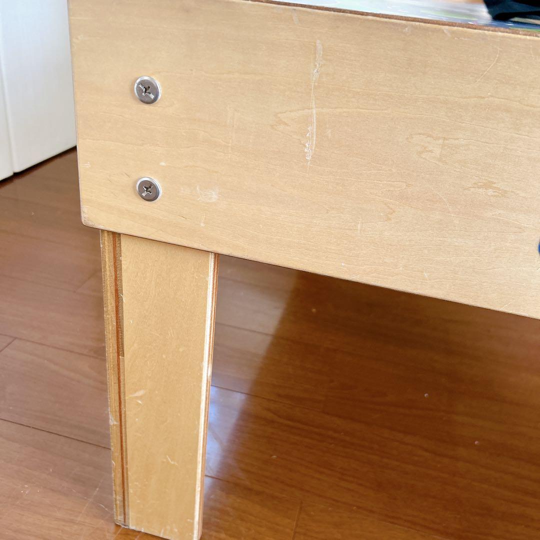 BørneLund 道路マップデザインテーブル 引き出し付き　ジオラマテーブル