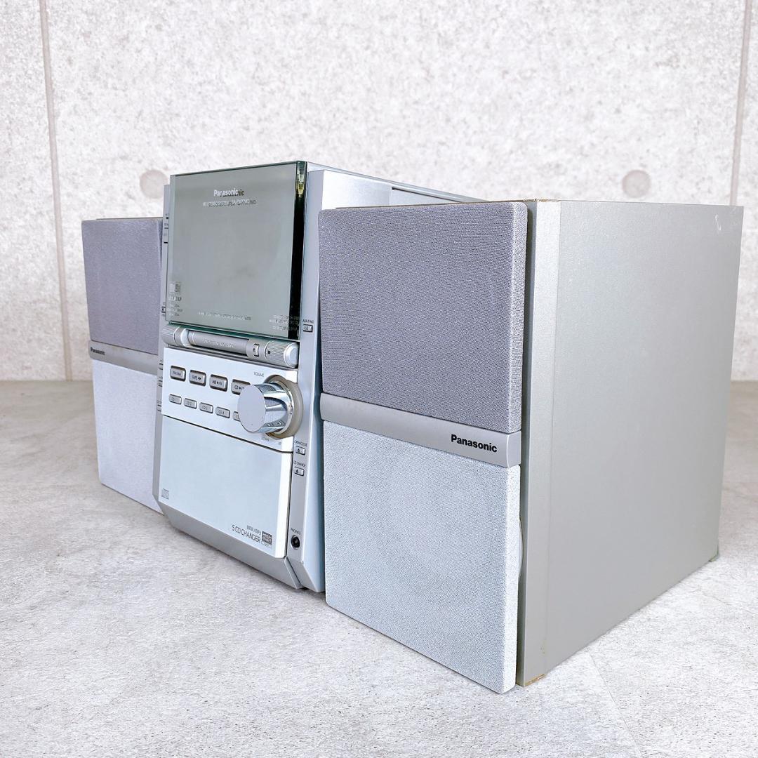 Panasonic SC-PM77MD MDステレオシステム 5CDチェンジャー