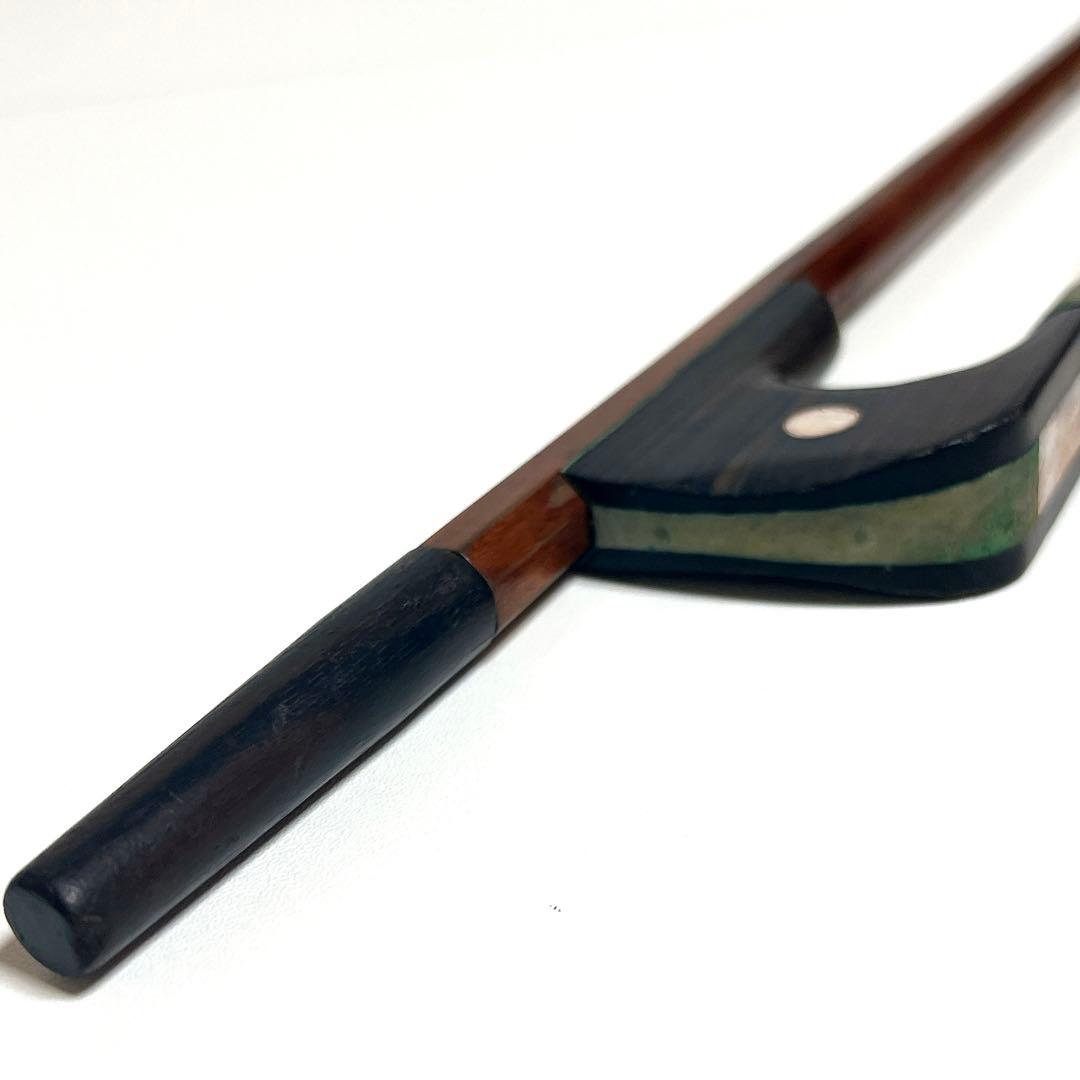 【毛替え不用】SUGITO コントラバス弓 ジャーマン式　杉藤