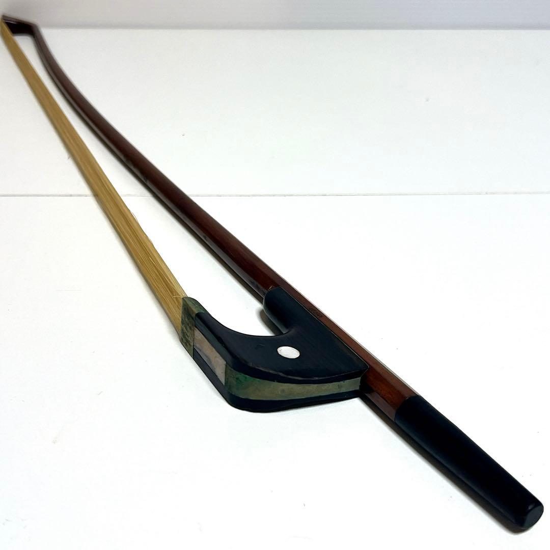 【毛替え不用】SUGITO コントラバス弓 ジャーマン式　杉藤