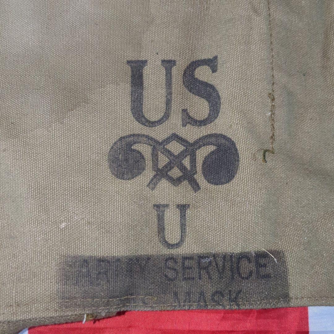 アメリカ軍WW2ガスマスクバック【実物】