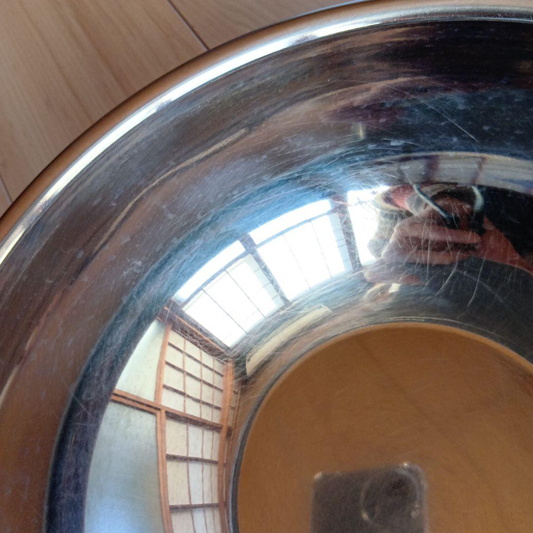 田中直染料店　ステンレスボール　直径30㌢　染色用厚手 ５枚