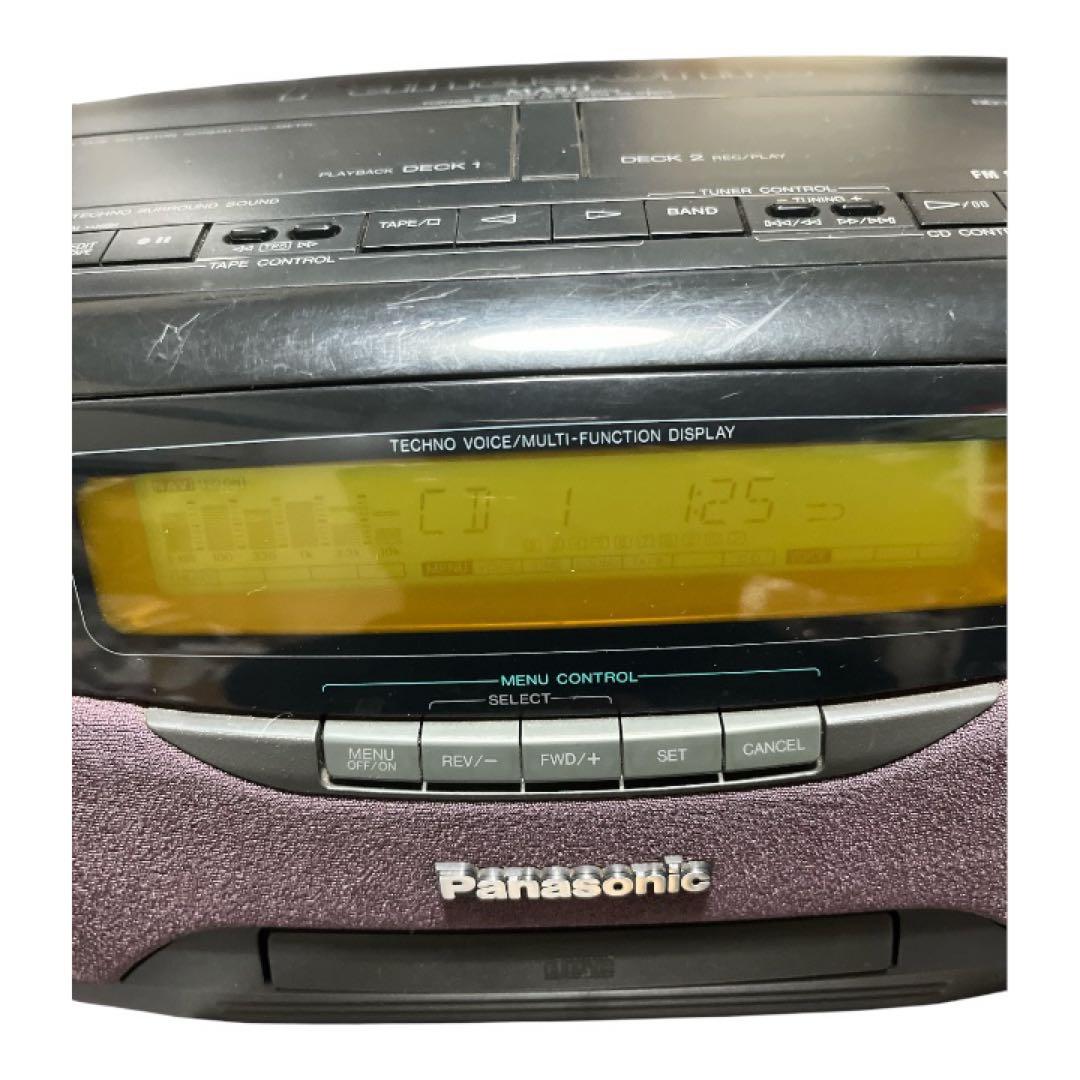 パナソニック Panasonic CDラジカセRX-DT901 CD 現状品