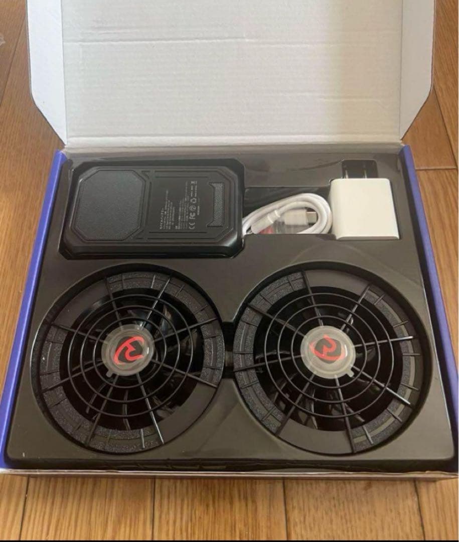 空調作業服用 ファンバッテリーセット日本製ブラシレスモーター