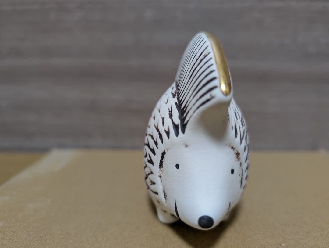 【値下げ・新品】限定　リサラーソン　金のはりねずみ（パンキー）