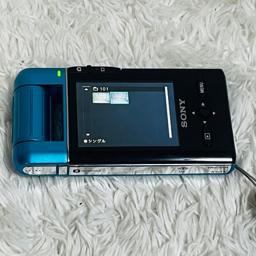 SONY Bloggie MHS-PM5 モバイルHDカメラ 360度レンズ