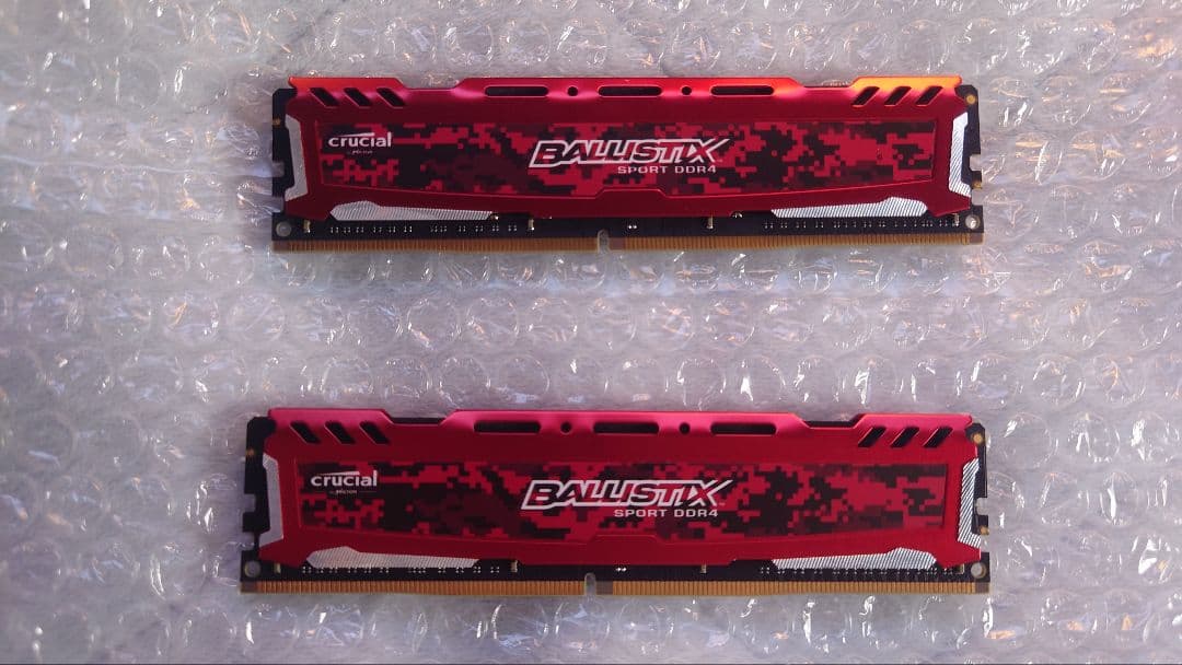 crucial BALLISTIX SPORT DDR4 32GB メモリー