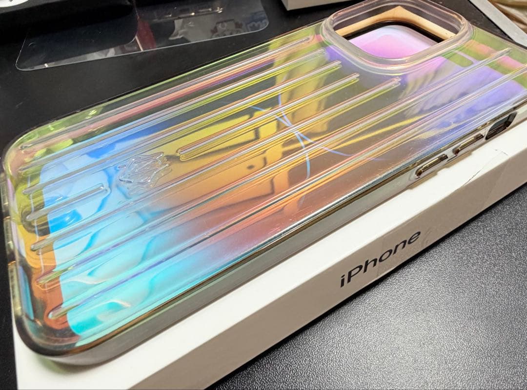 海外版 iPhone 14 Pro Max 256gb RIMOWAケース付き