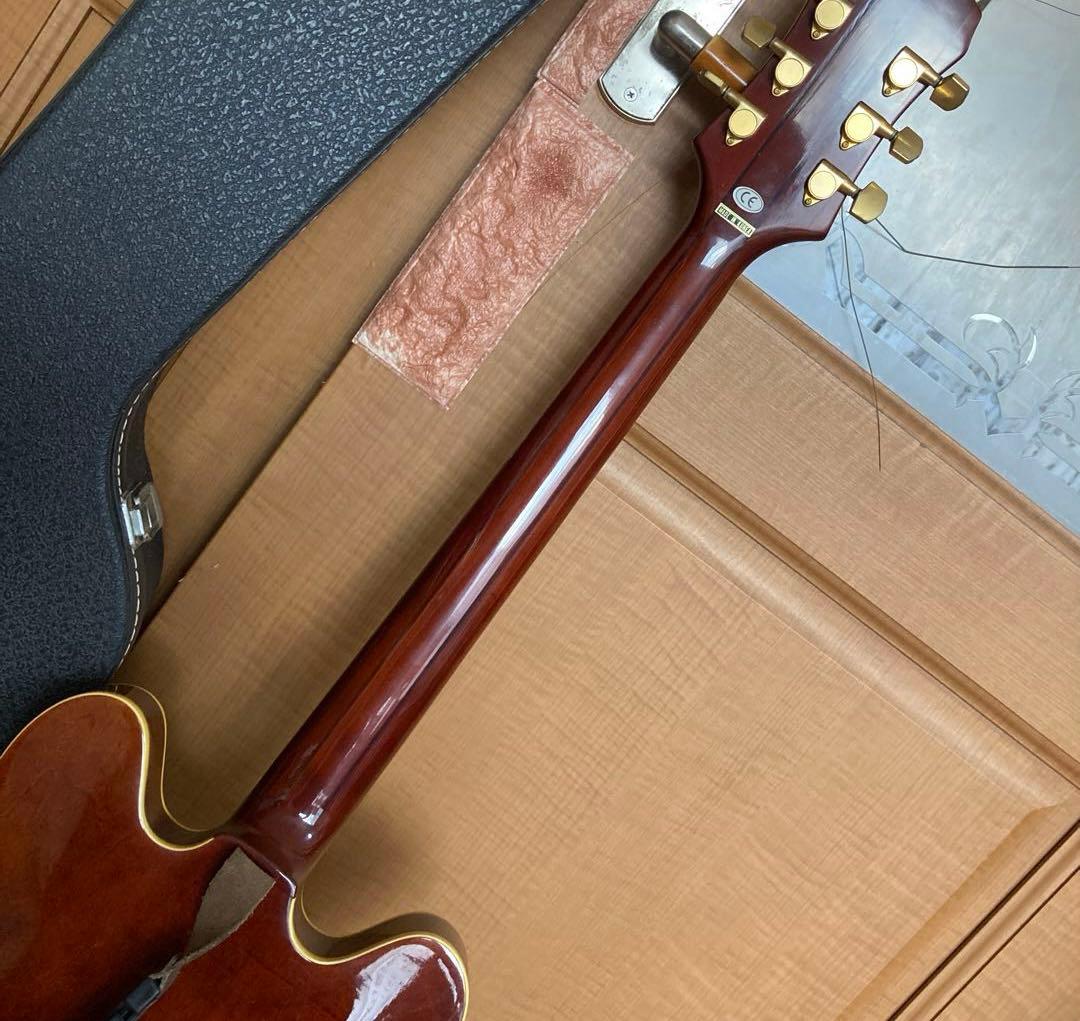 Epiphone GIBSON　Sheraton IIセミアコ専用ケースジャンク