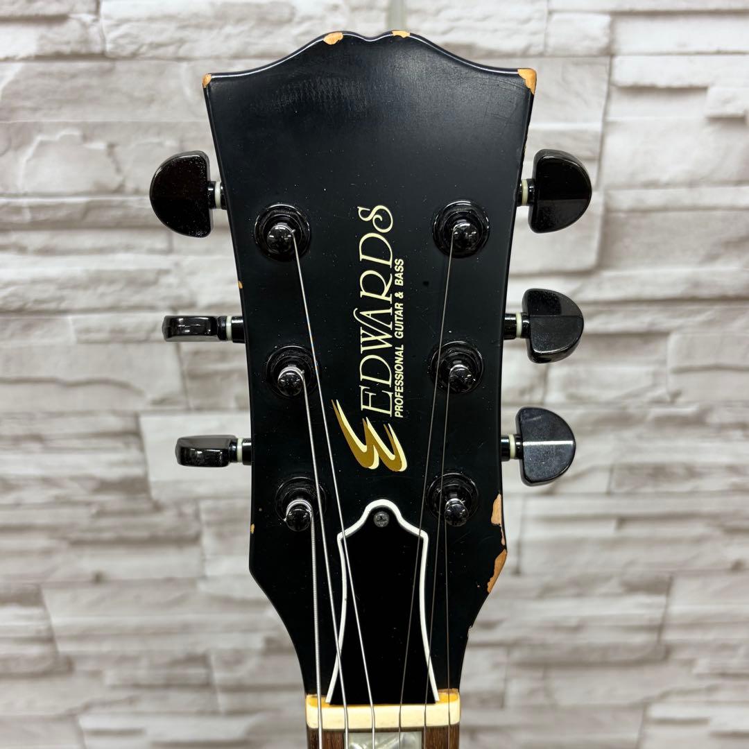 EDWARDS レスポールタイプ エレキギター SEP-80LP 黒夢 臣モデル