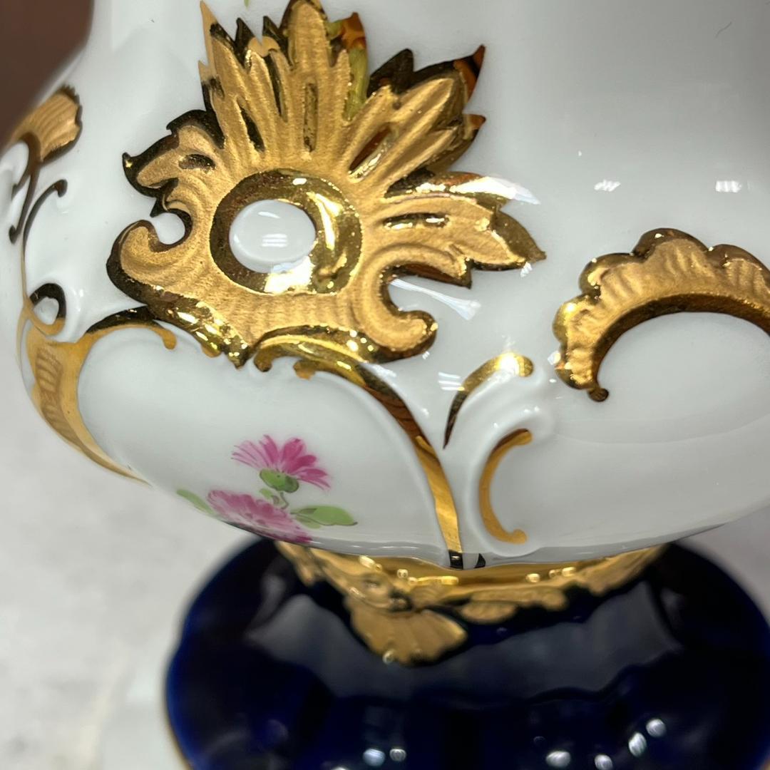 meissen マイセン Bフォーム グランツゴールド 花瓶 花器 高級ライン