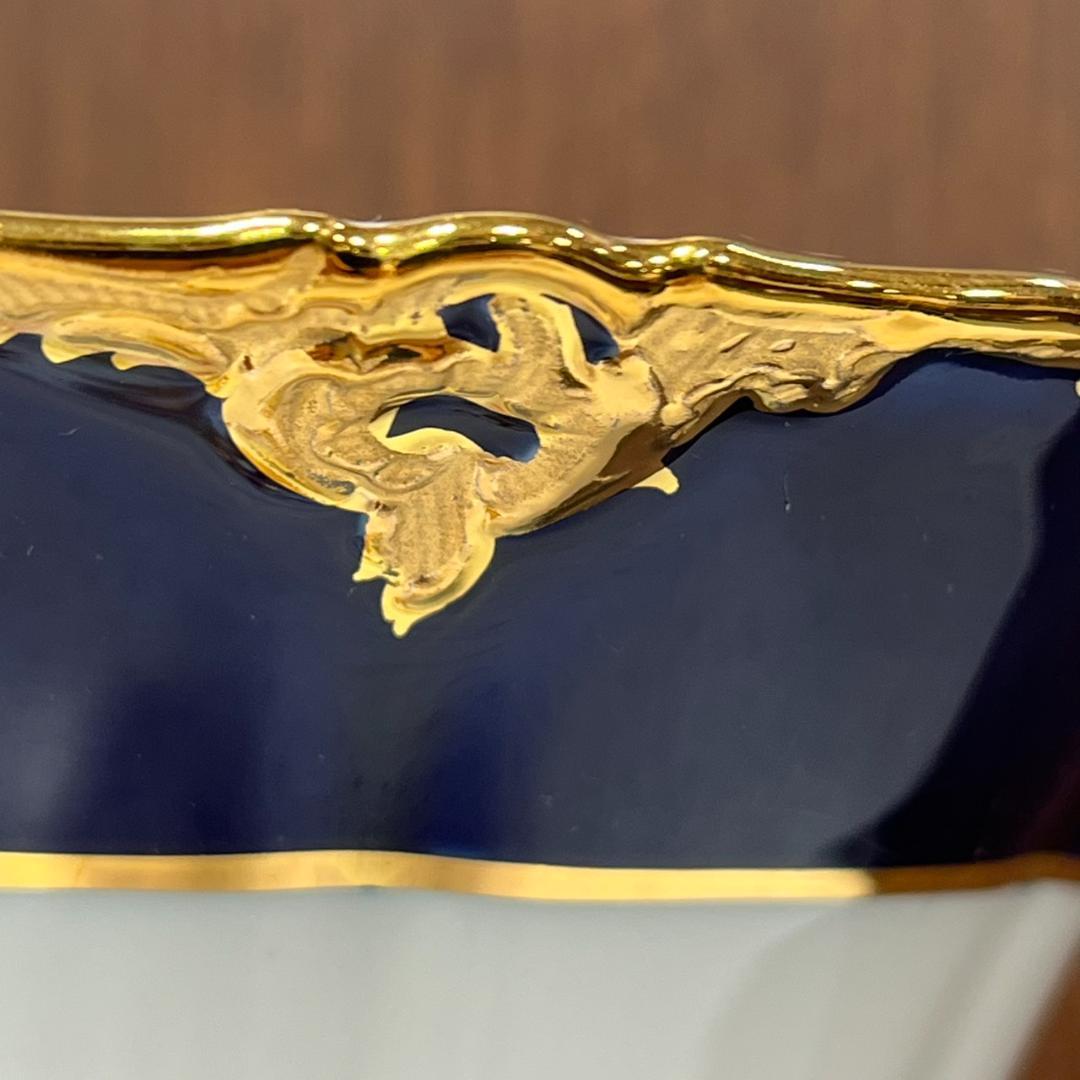 meissen マイセン Bフォーム グランツゴールド 花瓶 花器 高級ライン