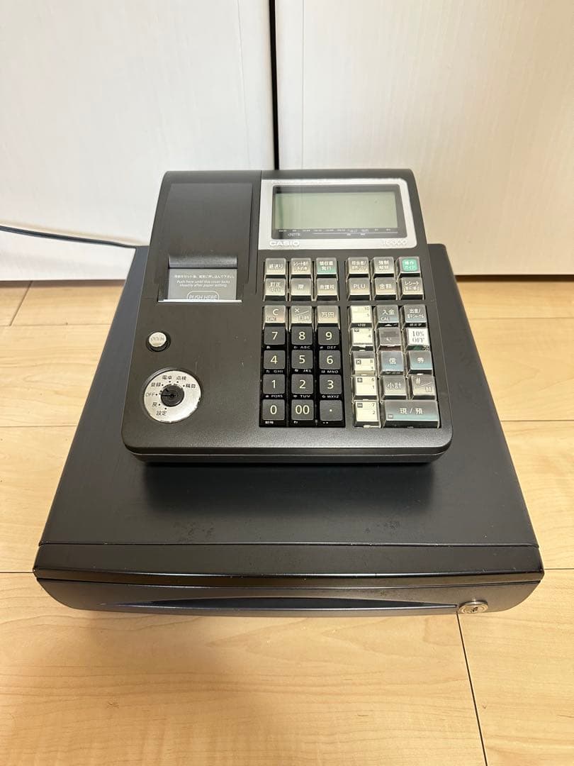 【送料無料❗️】カシオ　電子レジスター CASIO TE-300